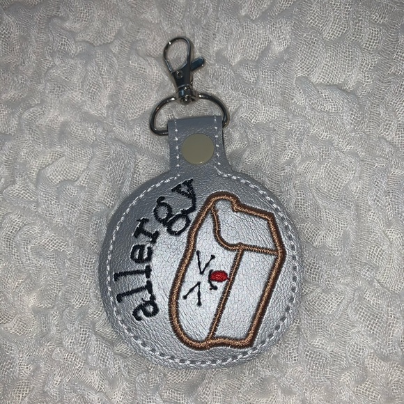 Hand Crafted Other - gluten allergy alert tag , handcrafted